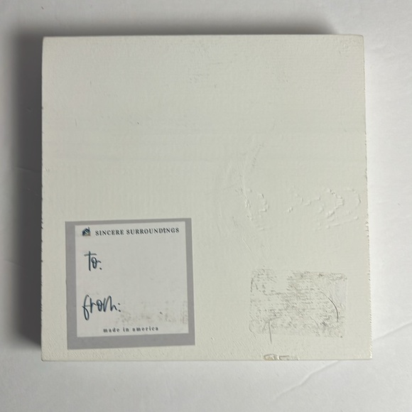 Sincere Surroundings ‘God’s Plan’ Wooden Sign - Picture 2 of 2